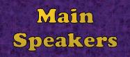Main Speakers Boot Camp 2011