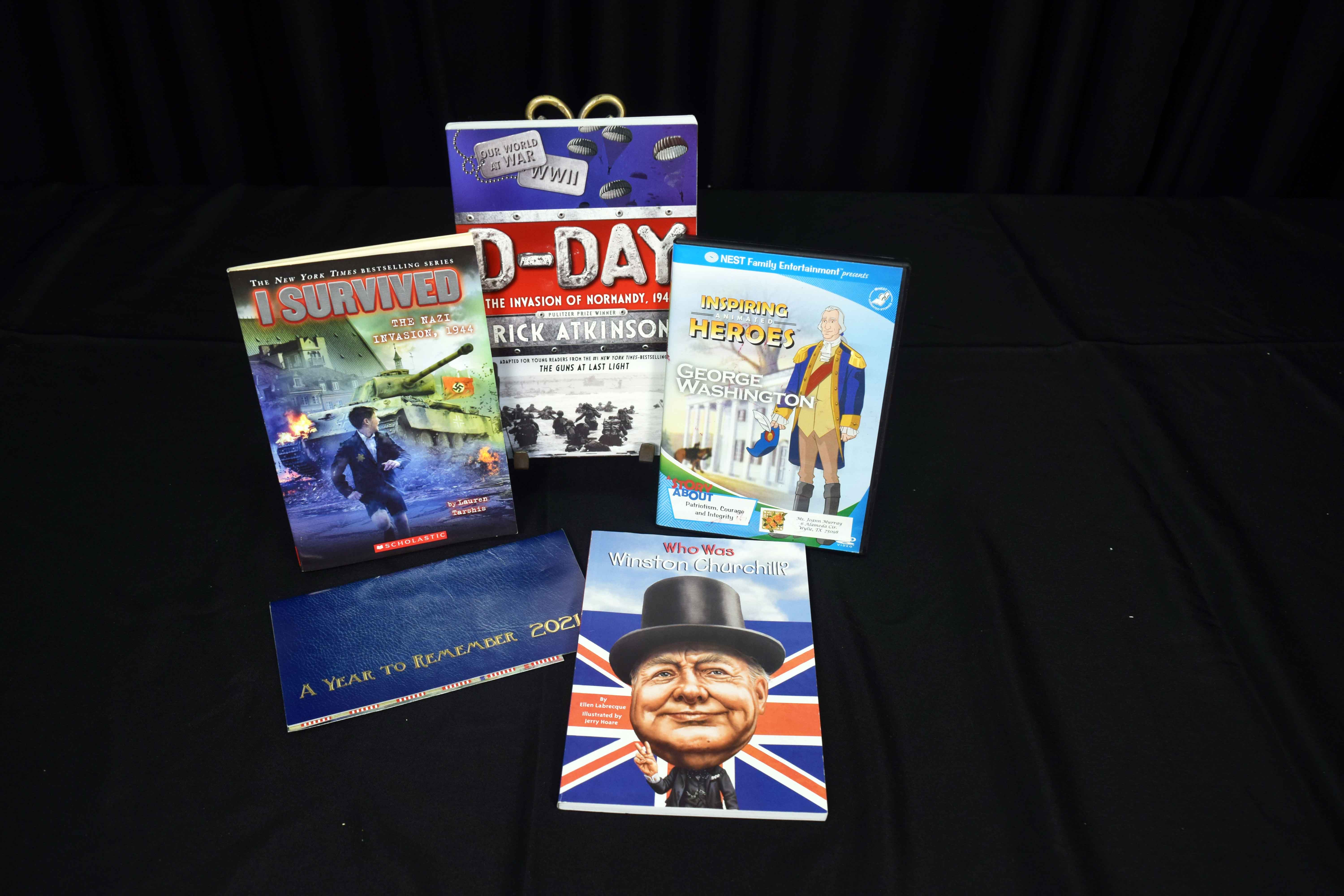 B24_Childrens_Books_-_Who_was_Winston_Churchill,_I_survived_the_Nazi_Invasion,_D-Day,_Our_Hero_G.jpg