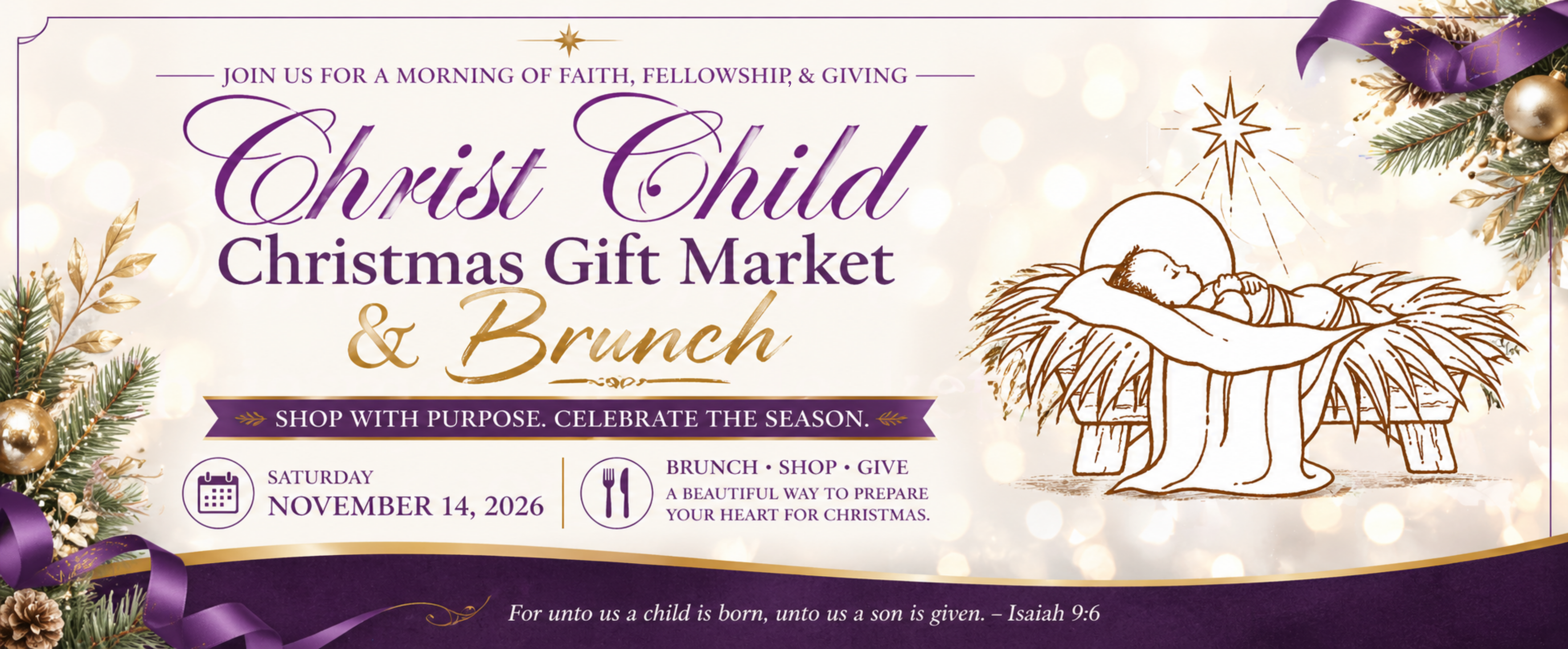 Christ Child Christmas Gift Market & Brunch