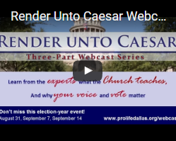 Render unto Caesar Webcast